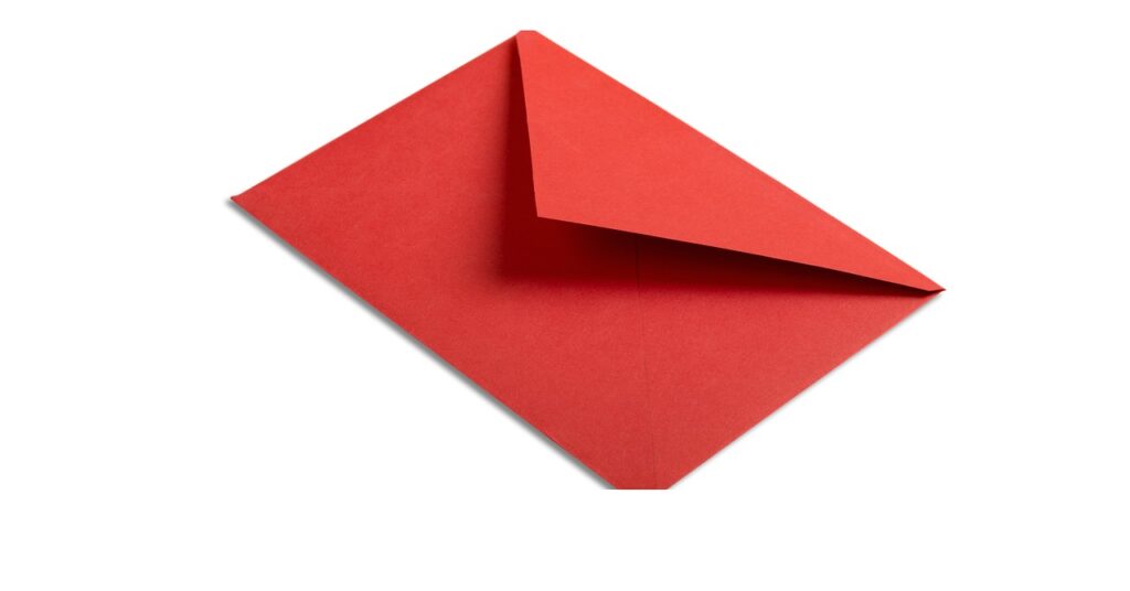 Red Envelope Male Ticket