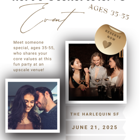 MATCHMAKING PARTY, AGES 35-55 - WOMEN SOLD OUT
